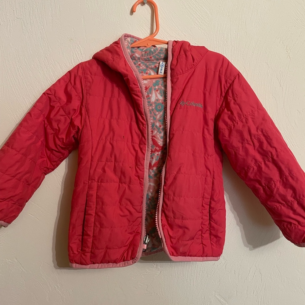 Columbia reversible jacket 4T